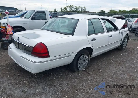 2008 Mercury Grand Marquis Gs from USA, damaged, VIN 2MEFM74V28X619126